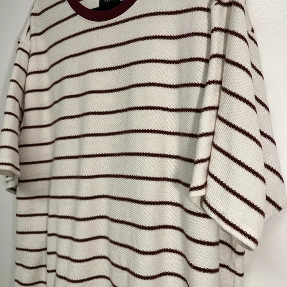 Pacsun Island Textured Stripe T-Shirt - Picture 3 of 5